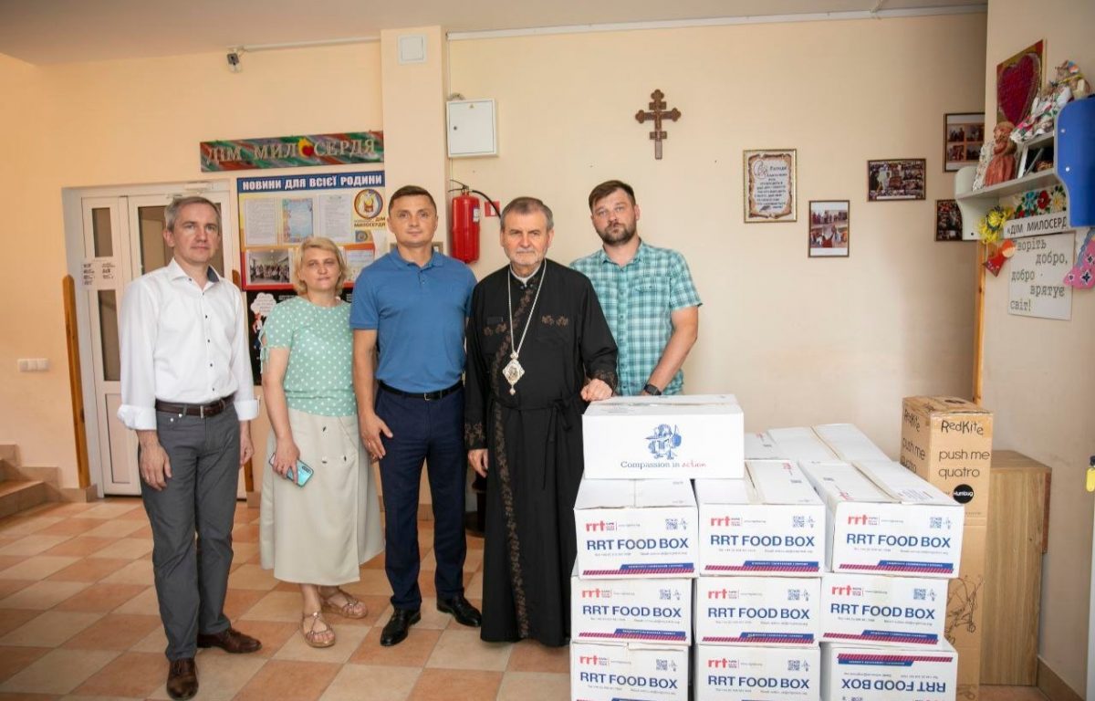 Representatives of the “Waves of Change” foundation visited the “House of Mercy” in Chortkov