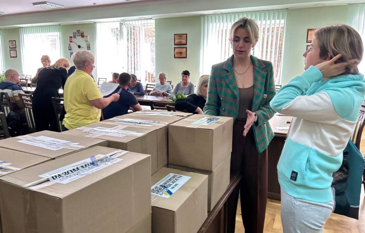 With the support of the “Wave of Change” BF, the NGO “Women’s Union of Ternopil region” held a meeting in support of IDPs